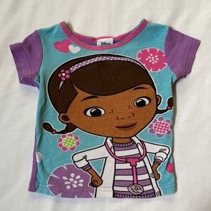 Disney pajama top 5T